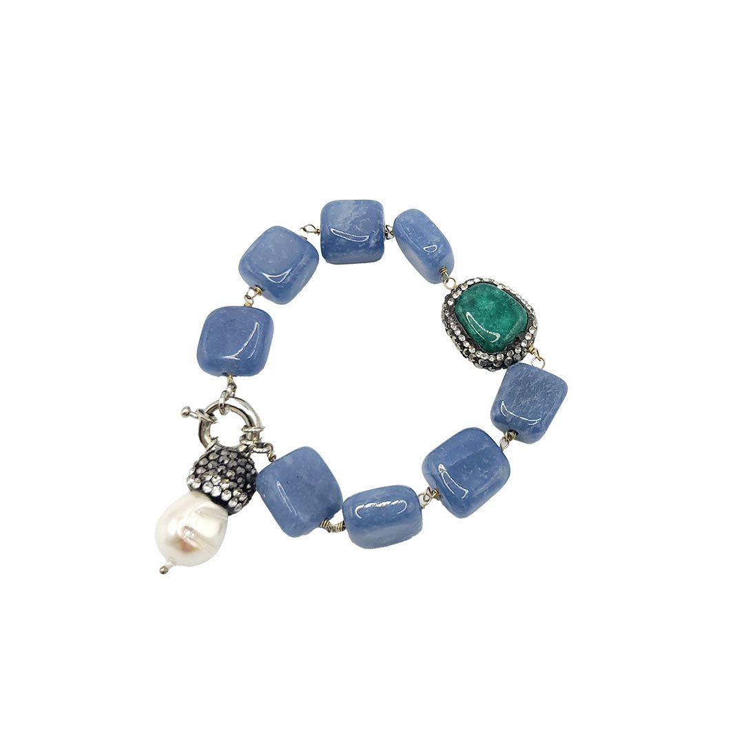 Stylish Adjustable Natural Stone Bracelet