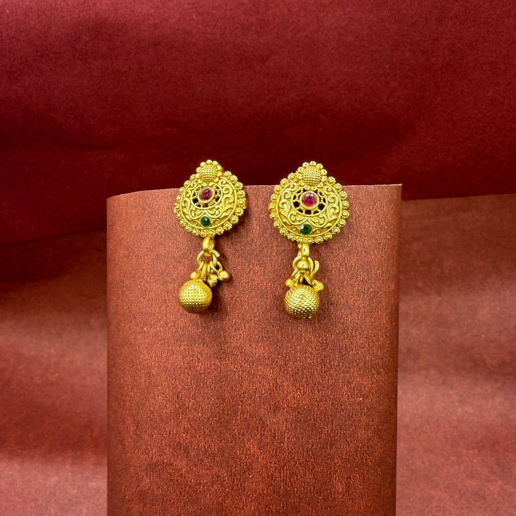 Multicolor Golden necklace set