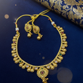 Multicolor Golden necklace set